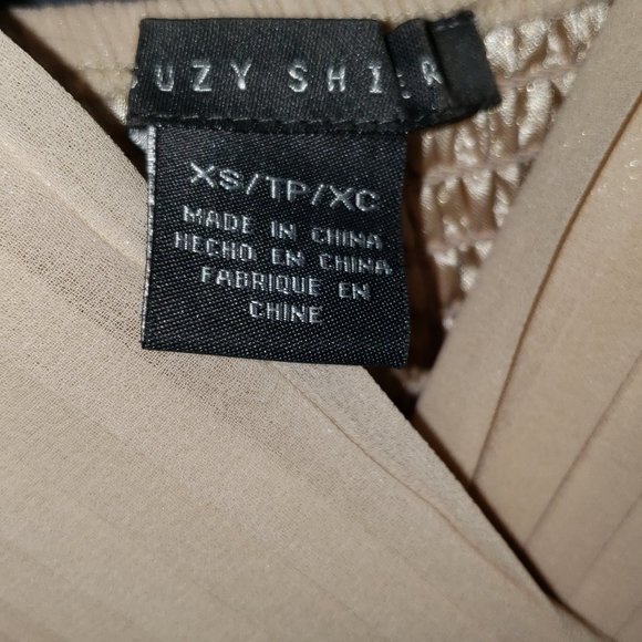 Party Dress - Gold & Sequins - Picture 3 of 5